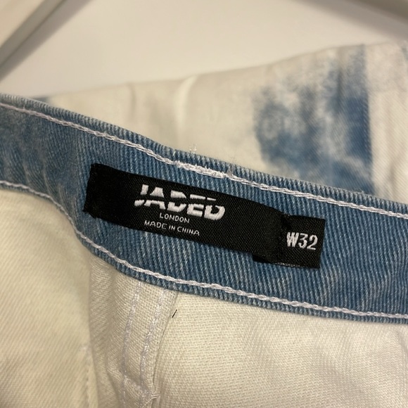 Jaded London Men’s Skate Fit Cloud Jeans - Picture 6 of 9